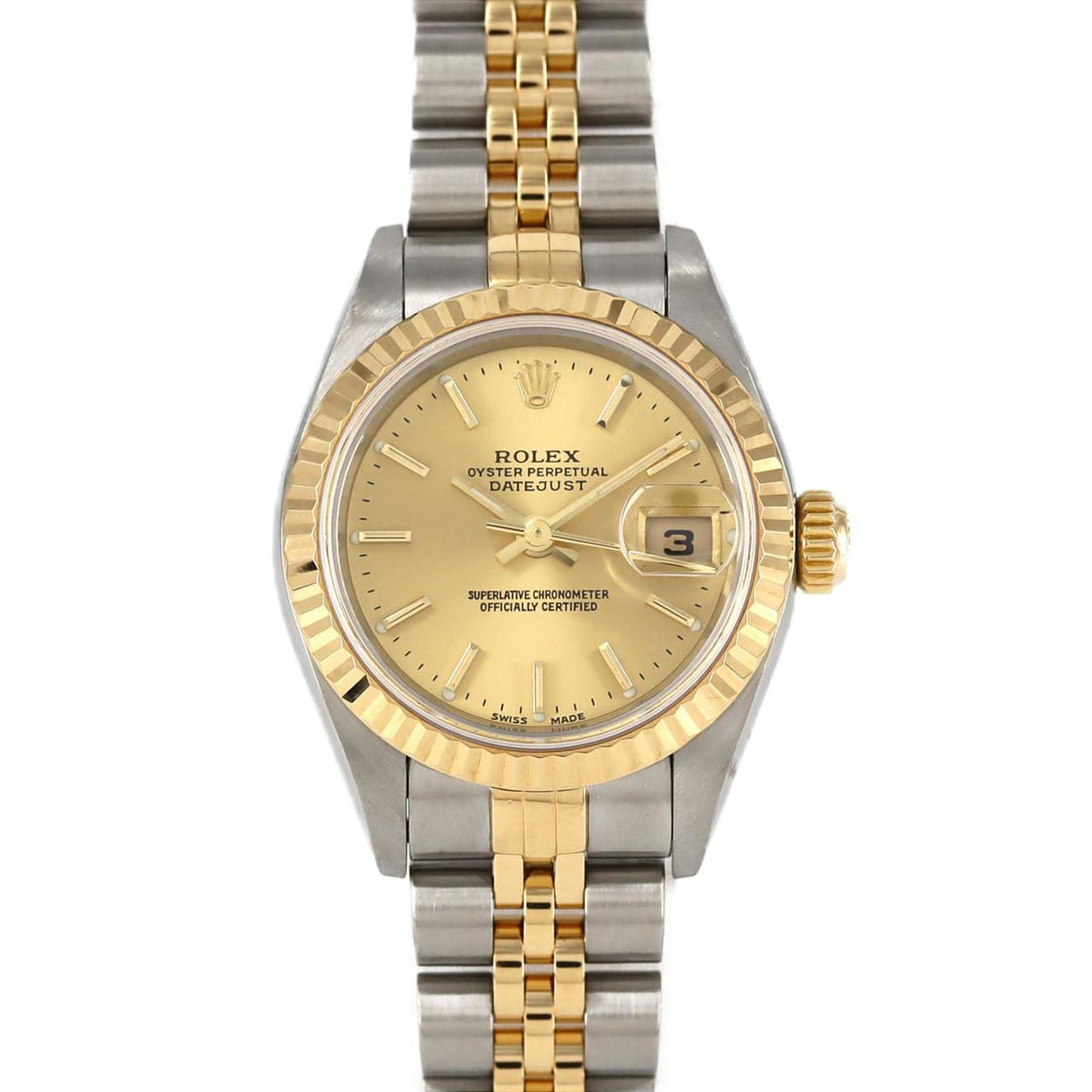 Pre-Owned Rolex Datejust 79173 SSxYG Automatic Watch, K-Serial