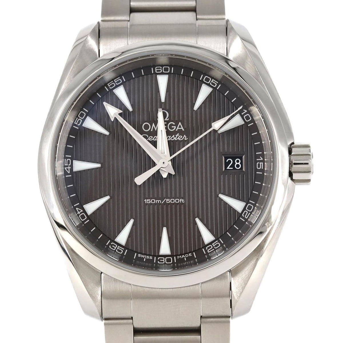 Pre-Owned Omega Seamaster Aqua Terra 231.10.39.60.06.001 Stainless Steel Quartz Watch