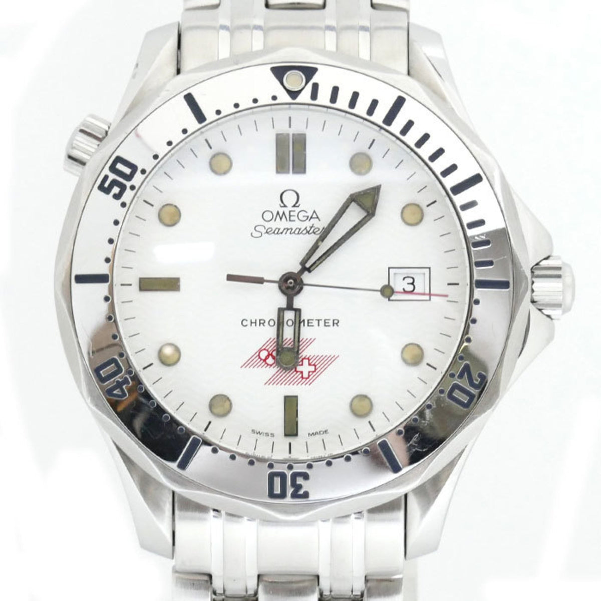 Pre-Owned OMEGA Seamaster Lillehammer Olympic Automatic Watch 2832.21 Limited to 194 pieces worldwide Men's