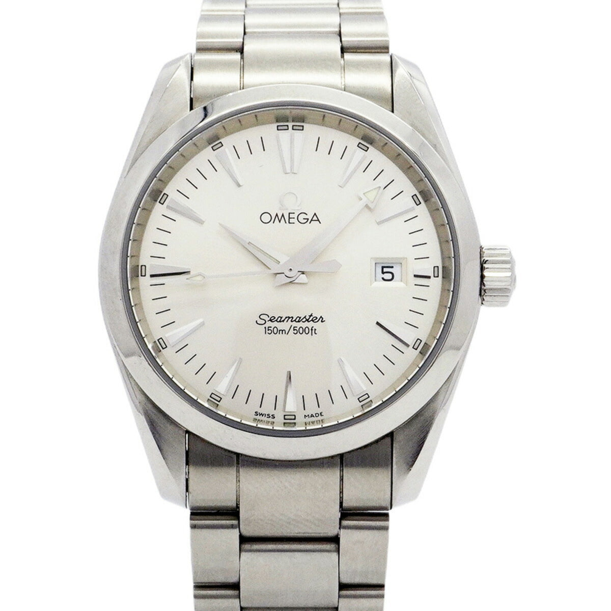 Pre-Owned Omega Seamaster 2517.30 Silver Dial Men's Watch