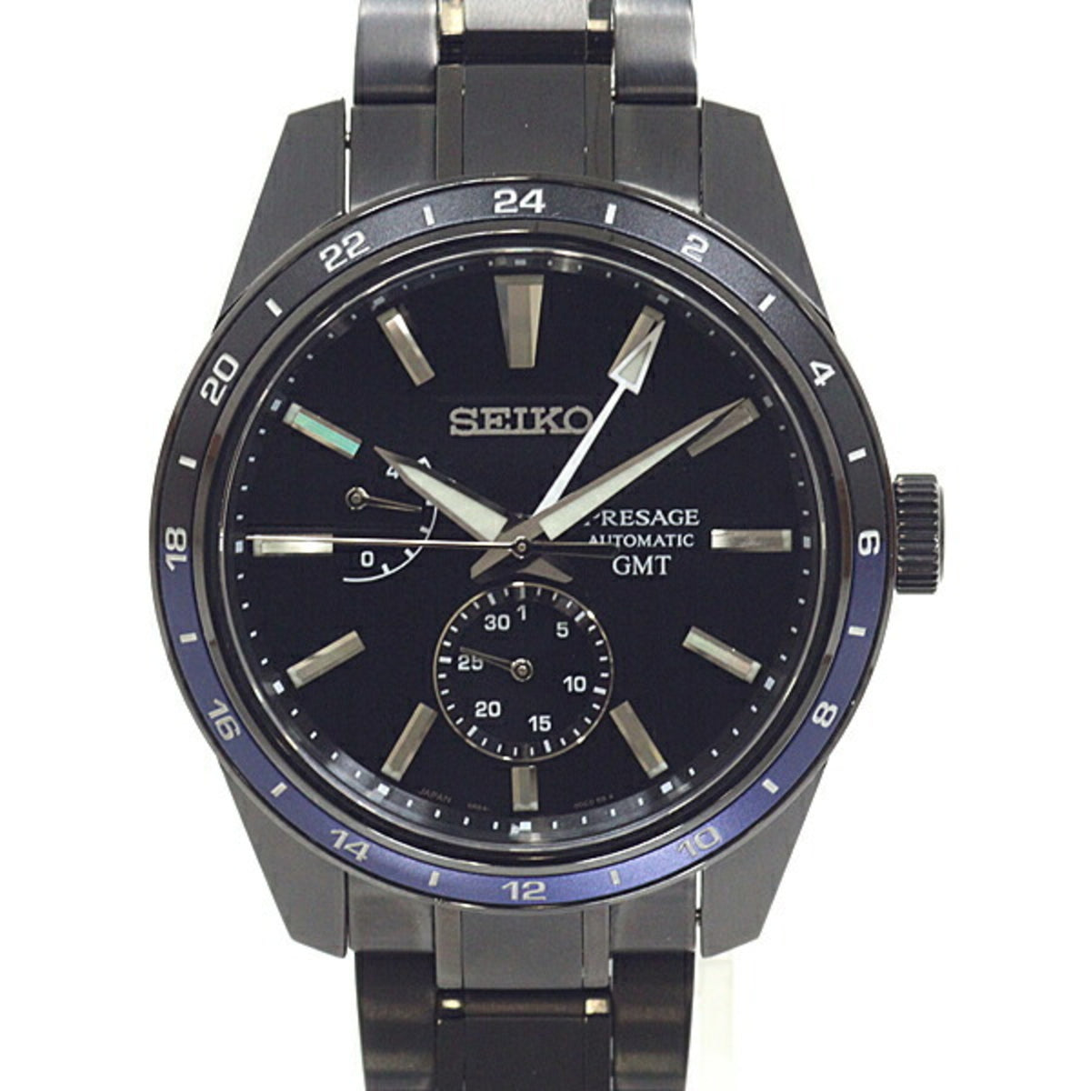 Pre-Owned Seiko Men's Watch Presage SPB271JC Automatic Black Dial Limited to 600 Discontinued Model