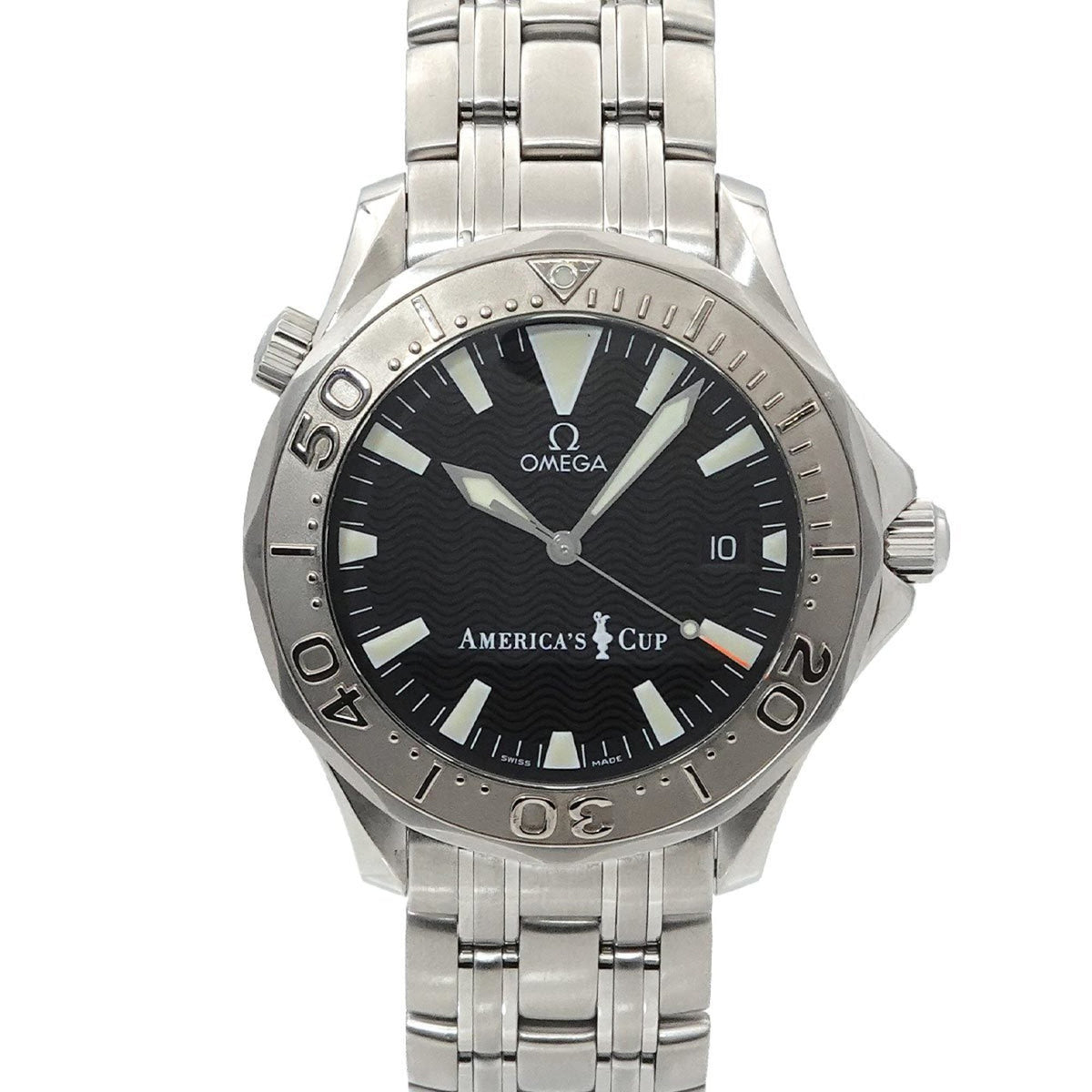 Pre-Owned OMEGA Seamaster Professional 300 America's Cup Limited Edition of 9,999 pieces 2533 50 Men's Watch Date Black Automatic