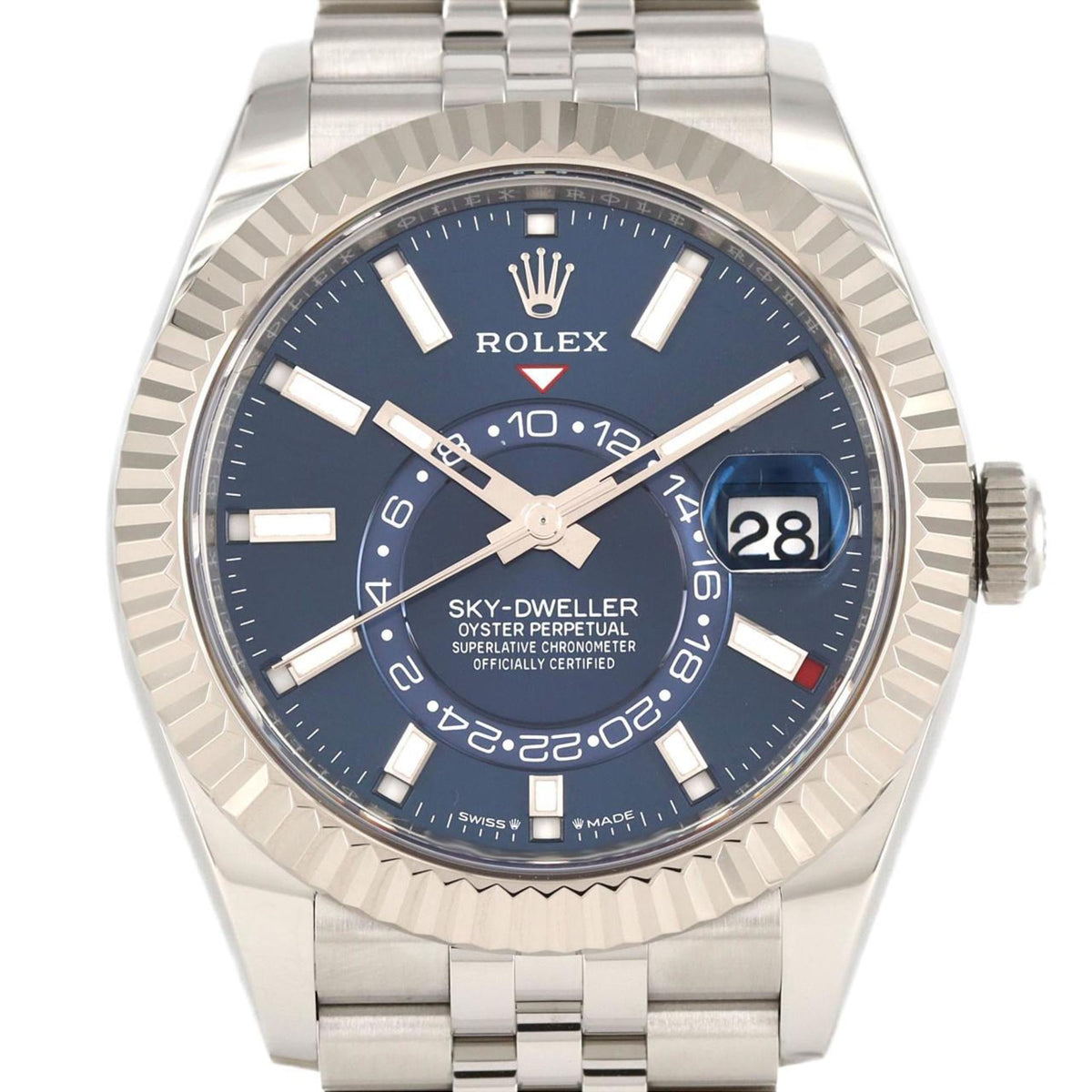 Pre-Owned Rolex Sky-Dweller 336934?5 SSxWG Wristwatch Automatic Random Number