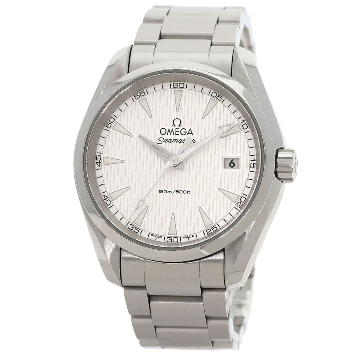Pre-Owned OMEGA 231.10.39.60.02.001 Seamaster Aqua Terra Stainless Steel Men's Watch