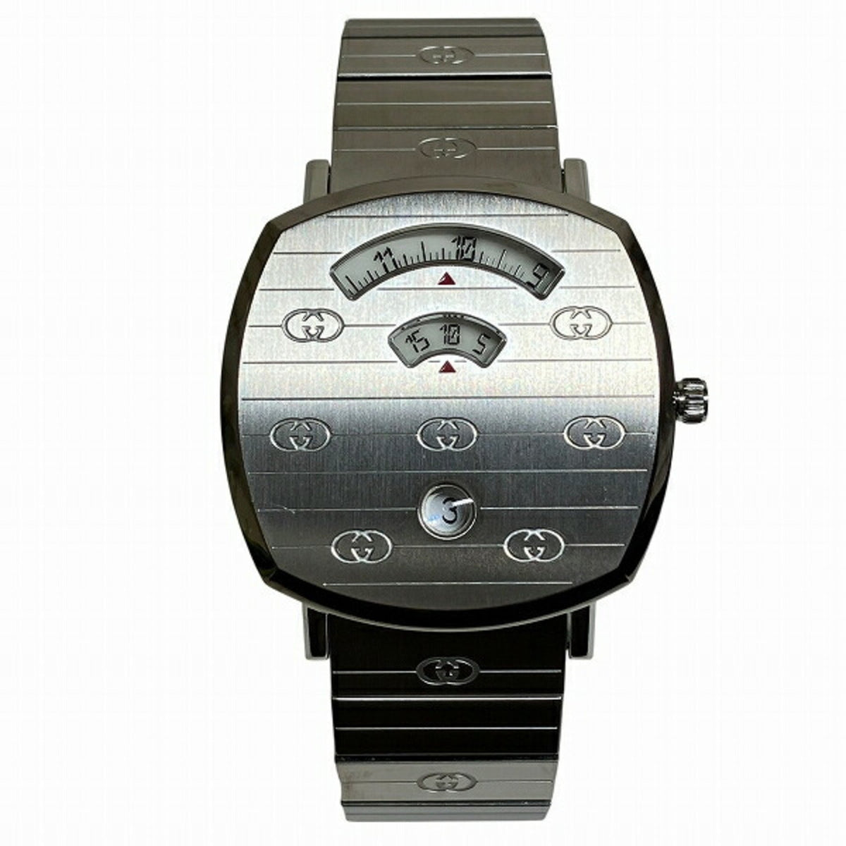 Pre-Owned GUCCI Grip 157.3 Quartz Watch Men's