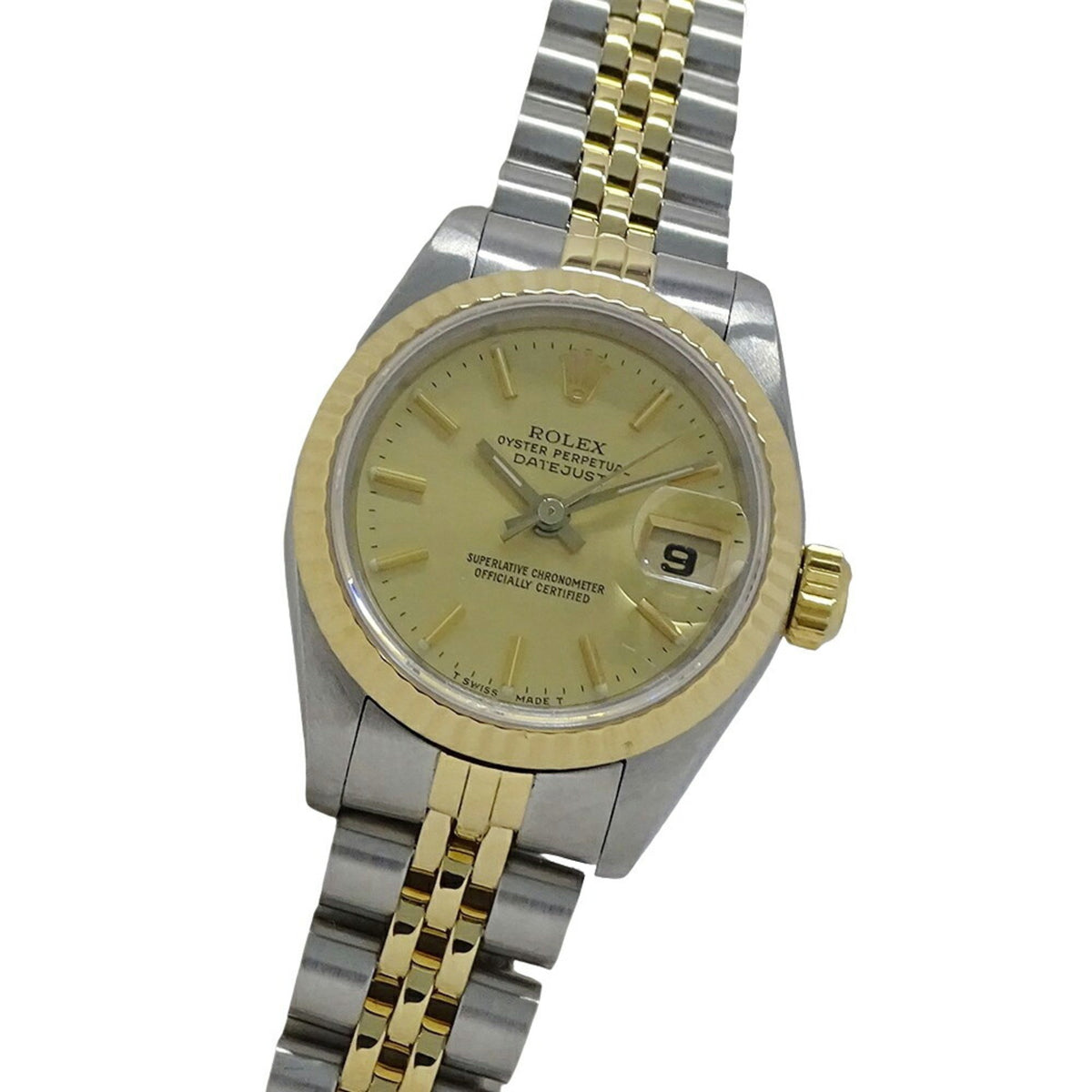 Pre-Owned Rolex ROLEX Datejust 69173 98 series watch ladies automatic AT stainless steel SS gold YG combination polished