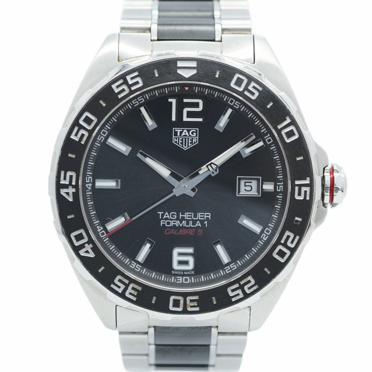 Pre-Owned TAG Heuer Formula 1 WAZ2011 Grey Dial Watch for Men