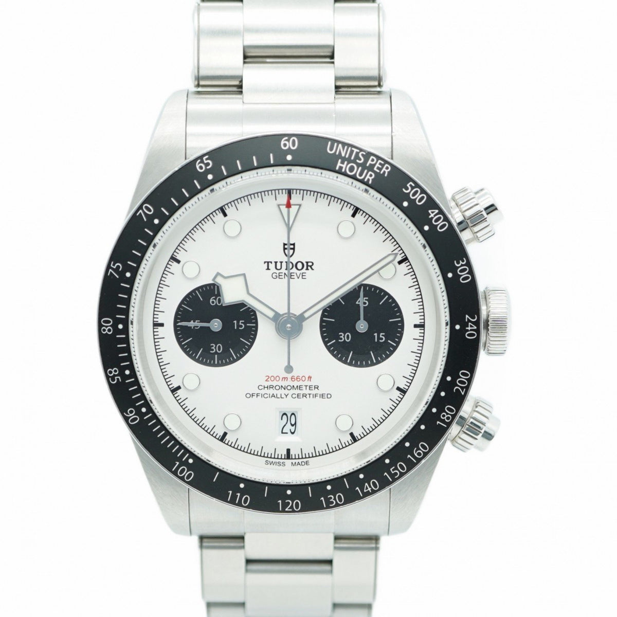 Pre-Owned Tudor Black Bay 79360N White Dial Men's Watch