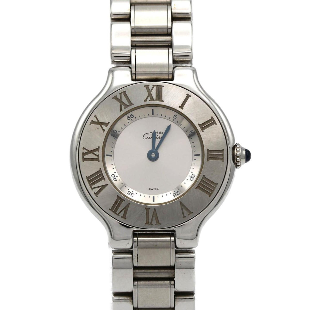 Pre-Owned Cartier Must 21 SM W10109T2 SS Quartz Watch