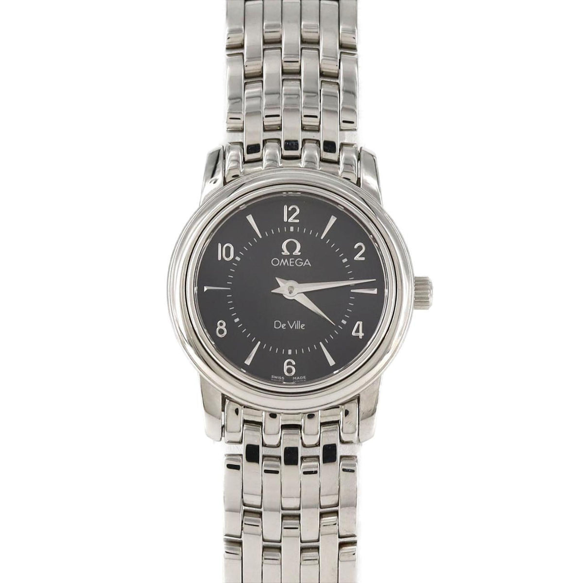 Pre-Owned Omega De Ville Prestige 4570.50 Stainless Steel Quartz Watch