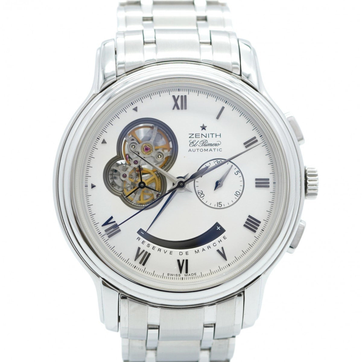 Pre-Owned Zenith Chronomaster XXT 03.1260.4021 Skeleton Dial Watch for Men
