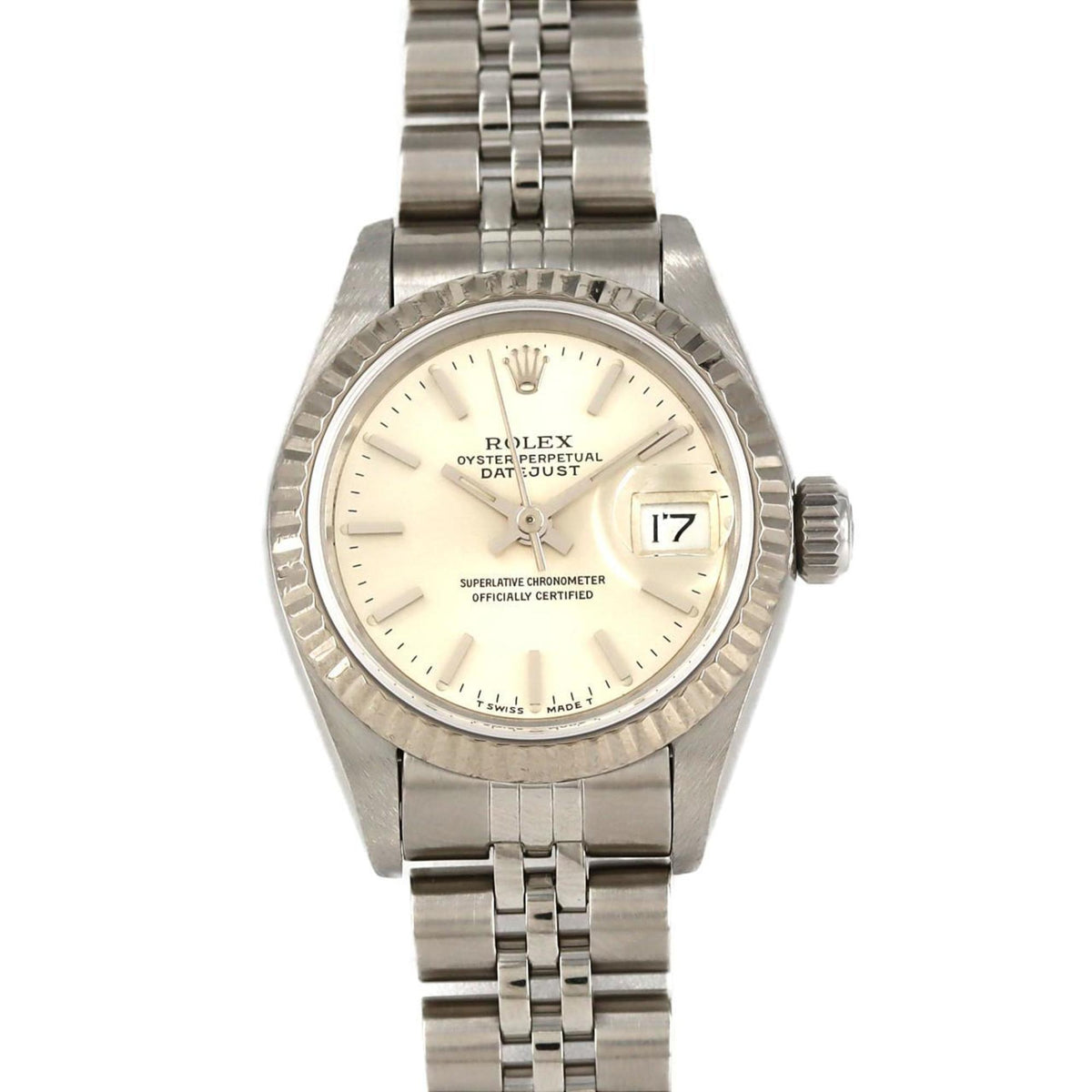 Pre-Owned Rolex Datejust 69174 SSxWG Automatic Watch, X-Serial