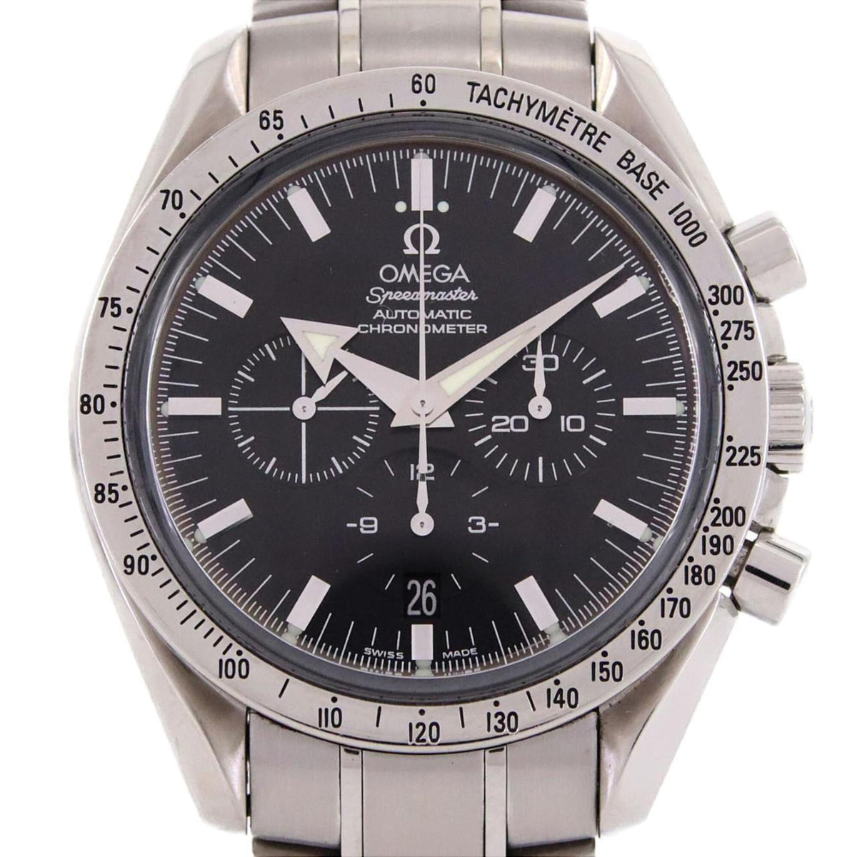 Pre-Owned Omega Speedmaster Broad Arrow 3551.50 Stainless Steel Automatic Watch