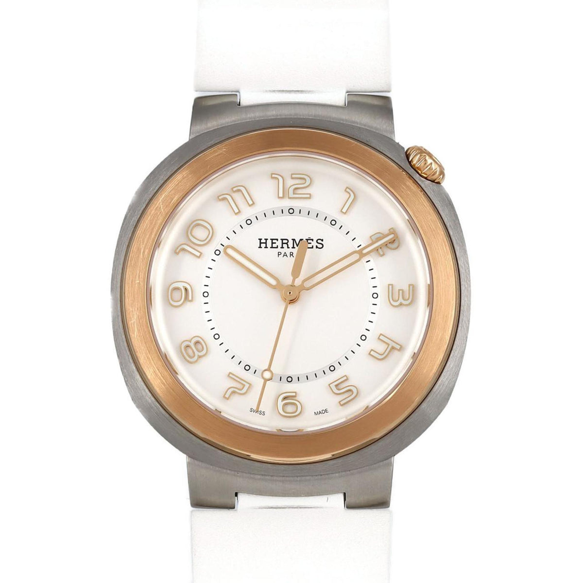 Montre automatique Hermes Cut PG Combi SD1.520 SSxPG d'occasion 