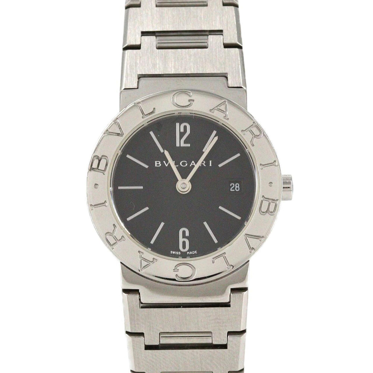 Pre-Owned Bulgari BB26SS BB26SSD SS Quartz Watch
