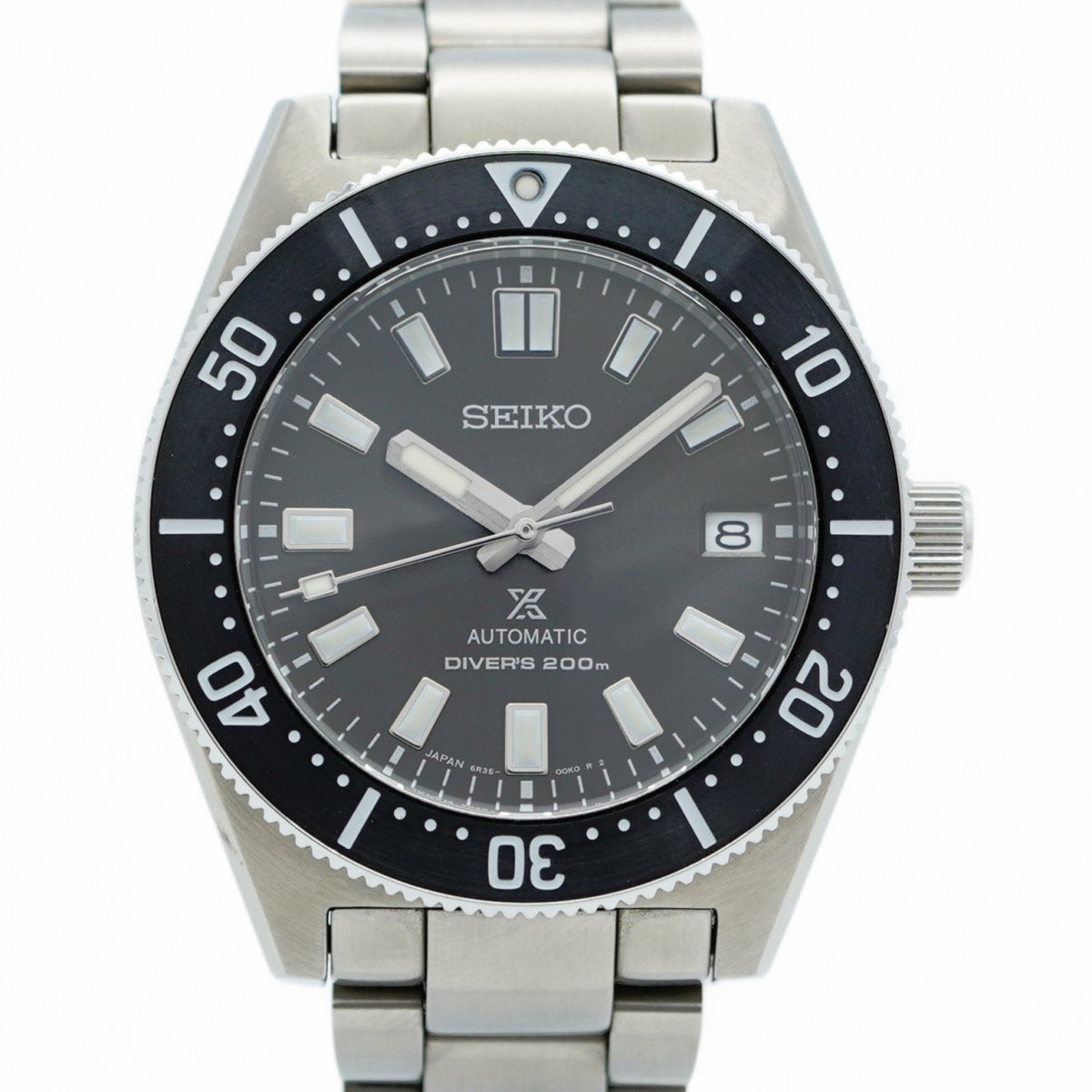 Pre-Owned Seiko Prospex 6R35-00P0 Men's Gray Dial Watch