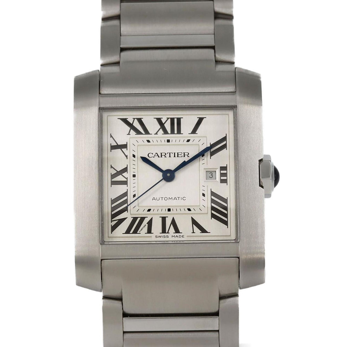 Pre-Owned Cartier Tank Francaise LM WSTA0067 SS Automatic Watch