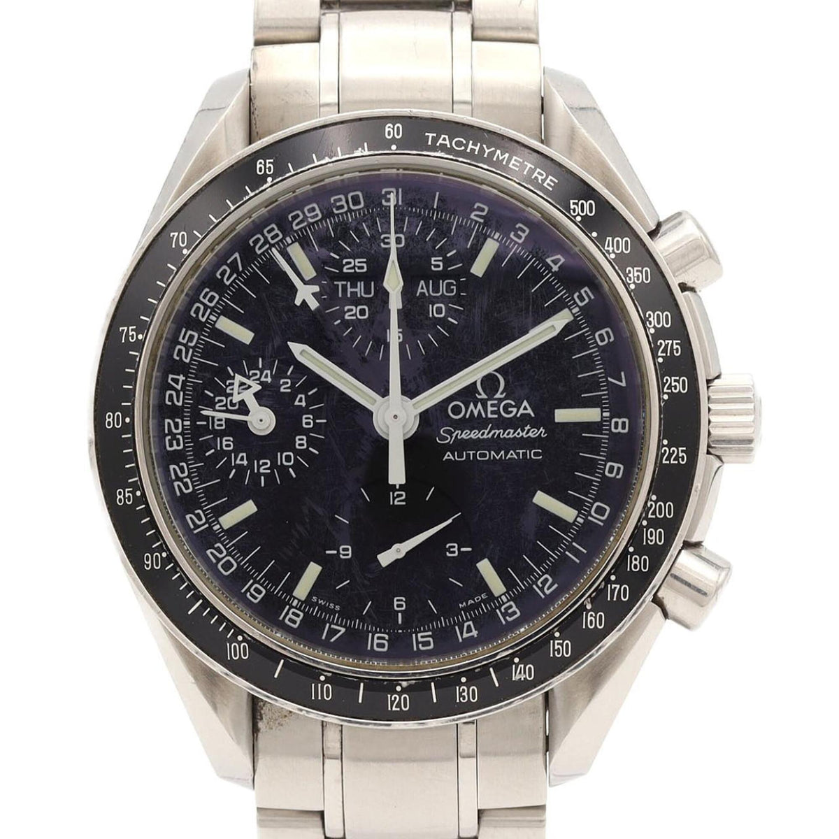 Pre-Owned Omega Speedmaster Mark 40 Cosmos 3520.50 Stainless Steel Automatic Watch