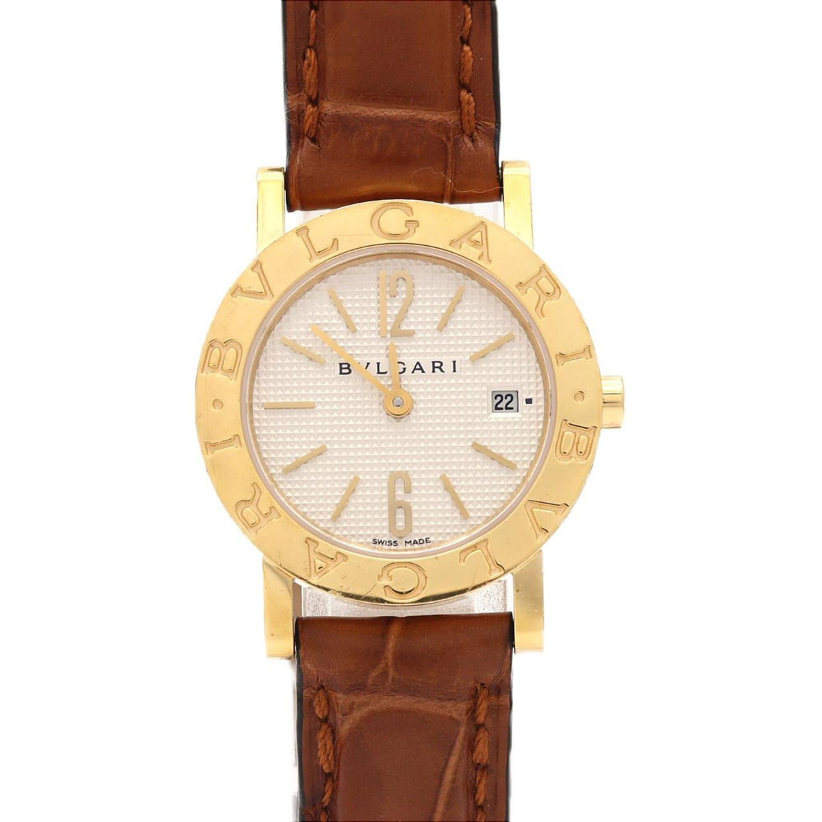 Pre-Owned Bulgari YG BB26GL BB26WGLD N Quartz Watch