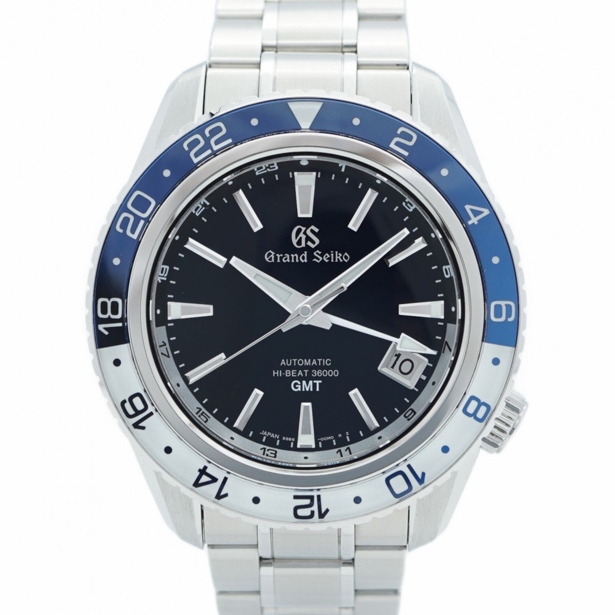 Pre-Owned Seiko Grand 9S86-00K0 Navy Dial Men's Watch