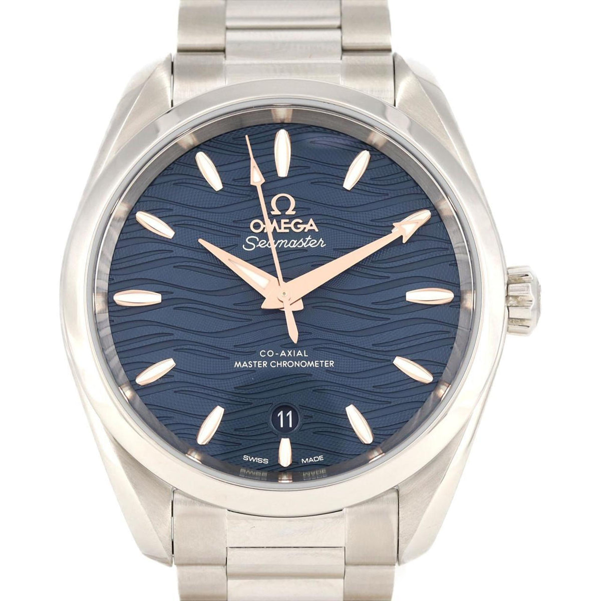 Pre-Owned Omega Seamaster Aqua Terra 220.10.38.20.03.002 SS Wristwatch Automatic