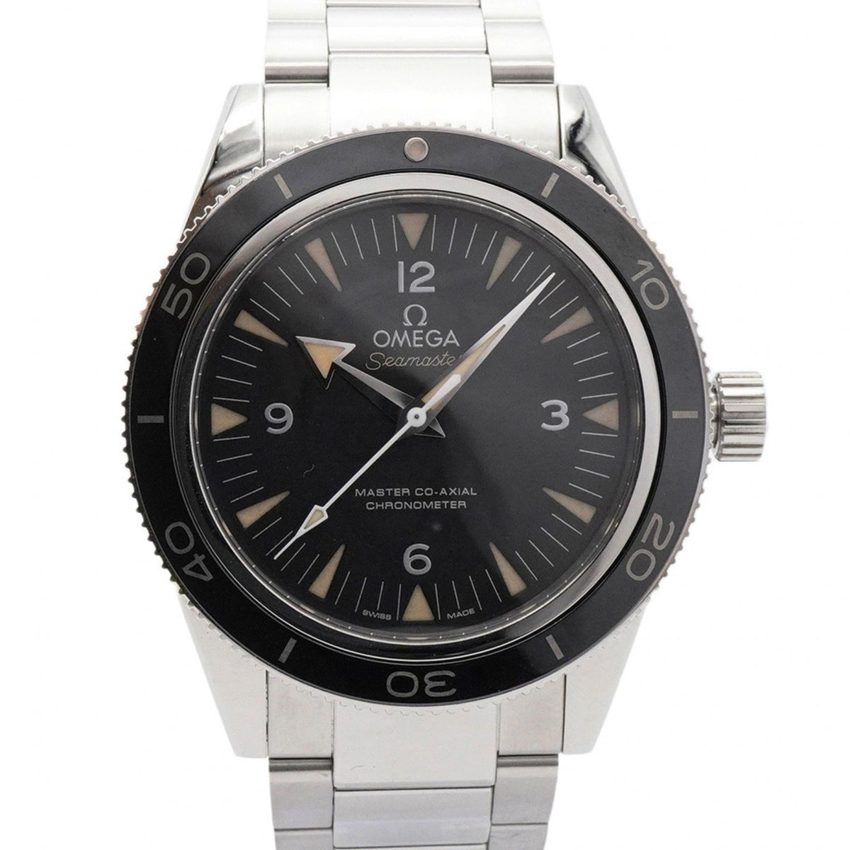 Pre-Owned Omega Speedmaster 233.30.41.21.01.001 Black Dial Men's Watch