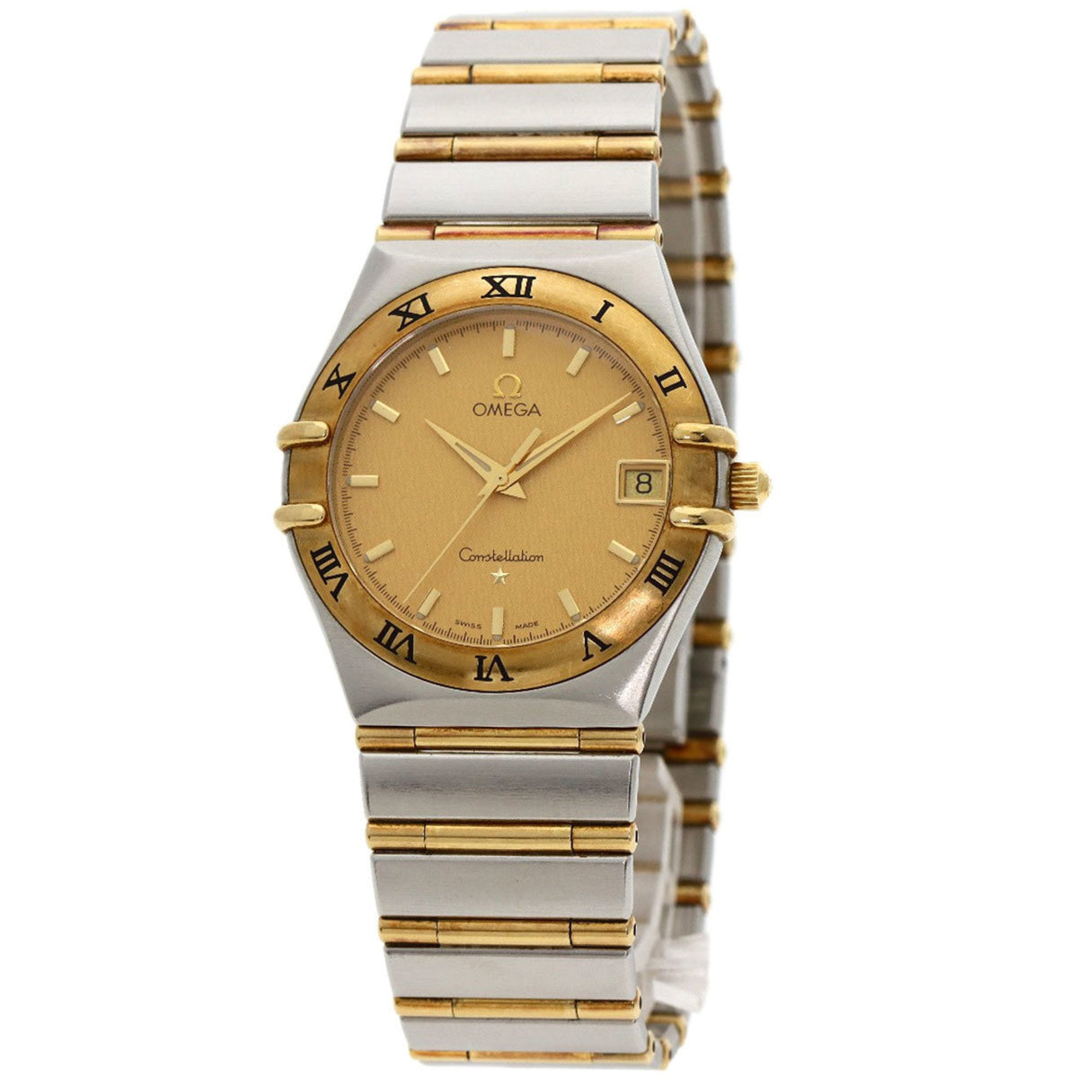 Pre-Owned OMEGA 1212.10 Constellation Watch Stainless Steel SSxK18YG Men's