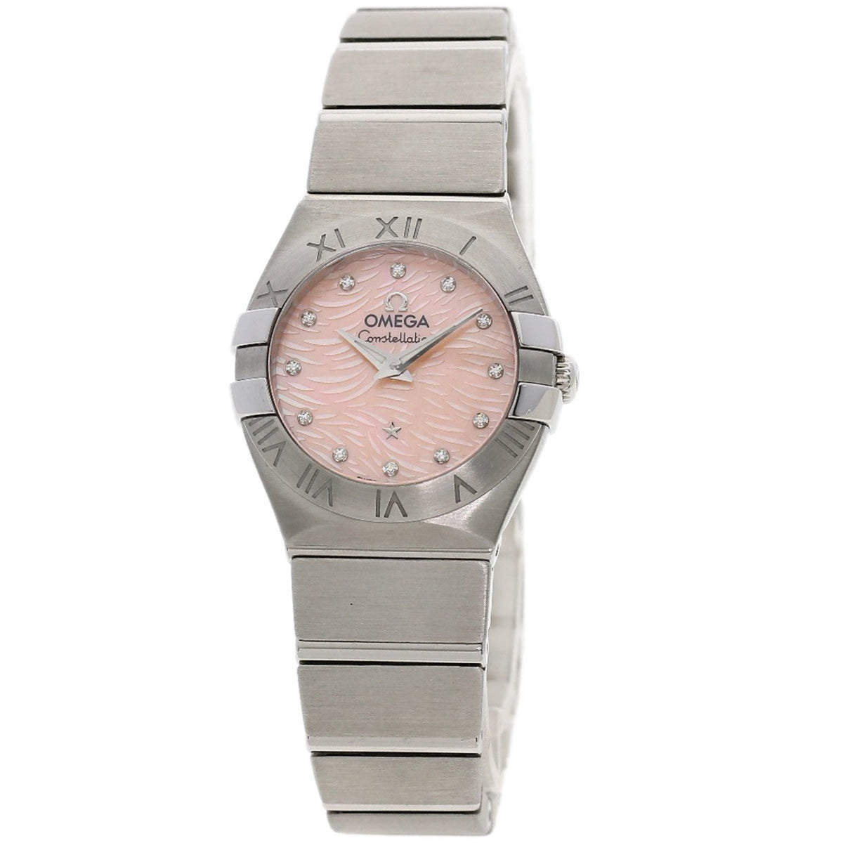 Pre-Owned Omega 123.10.24.60.57.002 Constellation Plume Watch Stainless Steel Women's OMEGA