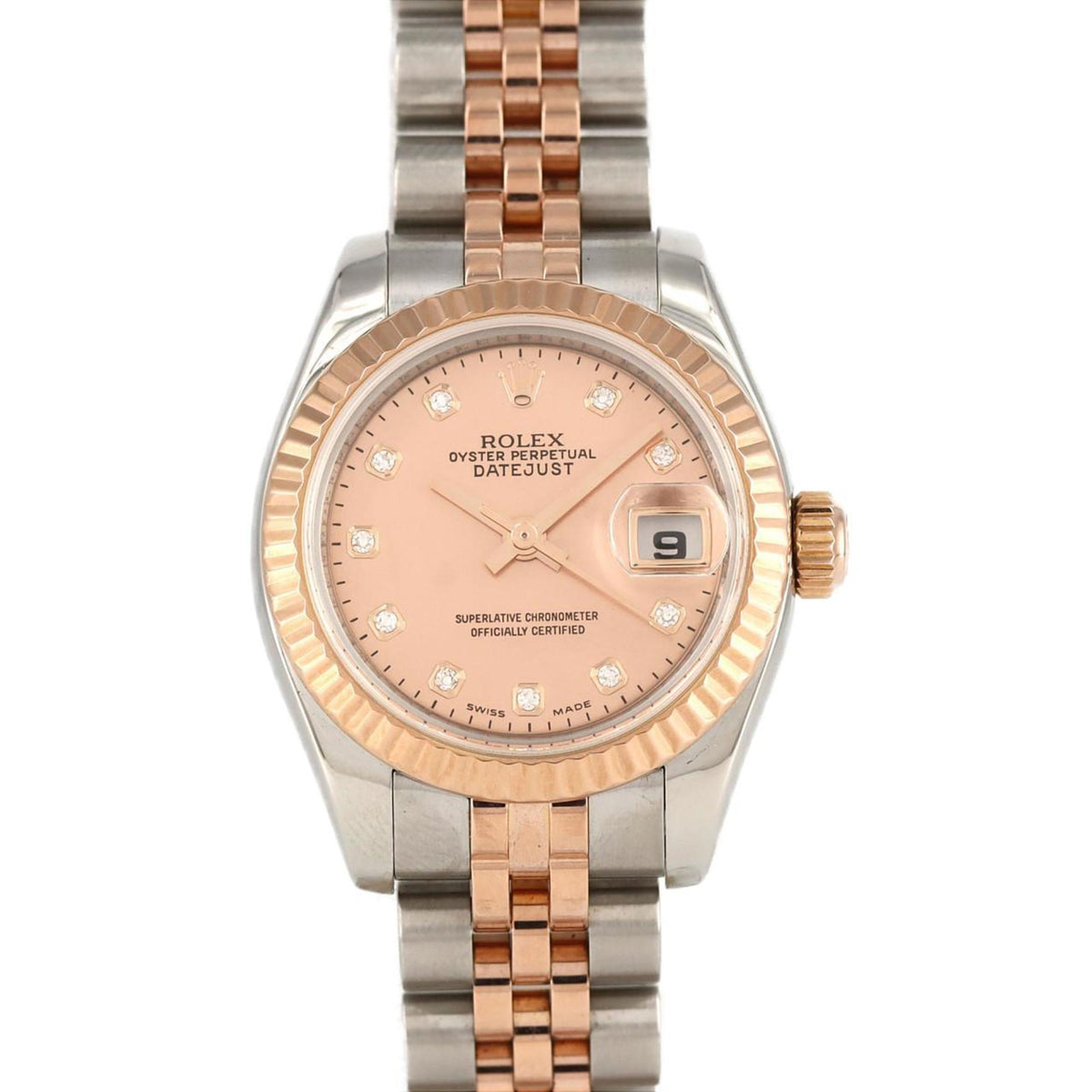 Pre-Owned Rolex Datejust 179171DNG SSxPG Automatic Watch D Serial