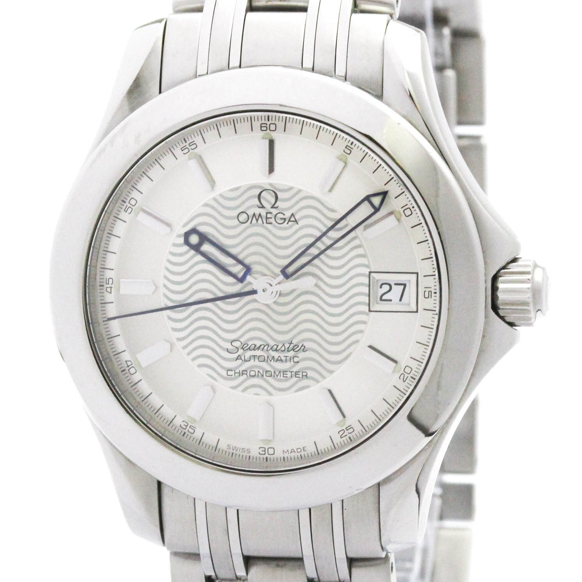 Pre-Owned OMEGA Seamaster 120M Chronometer Steel Automatic Watch 2501.31 Polished