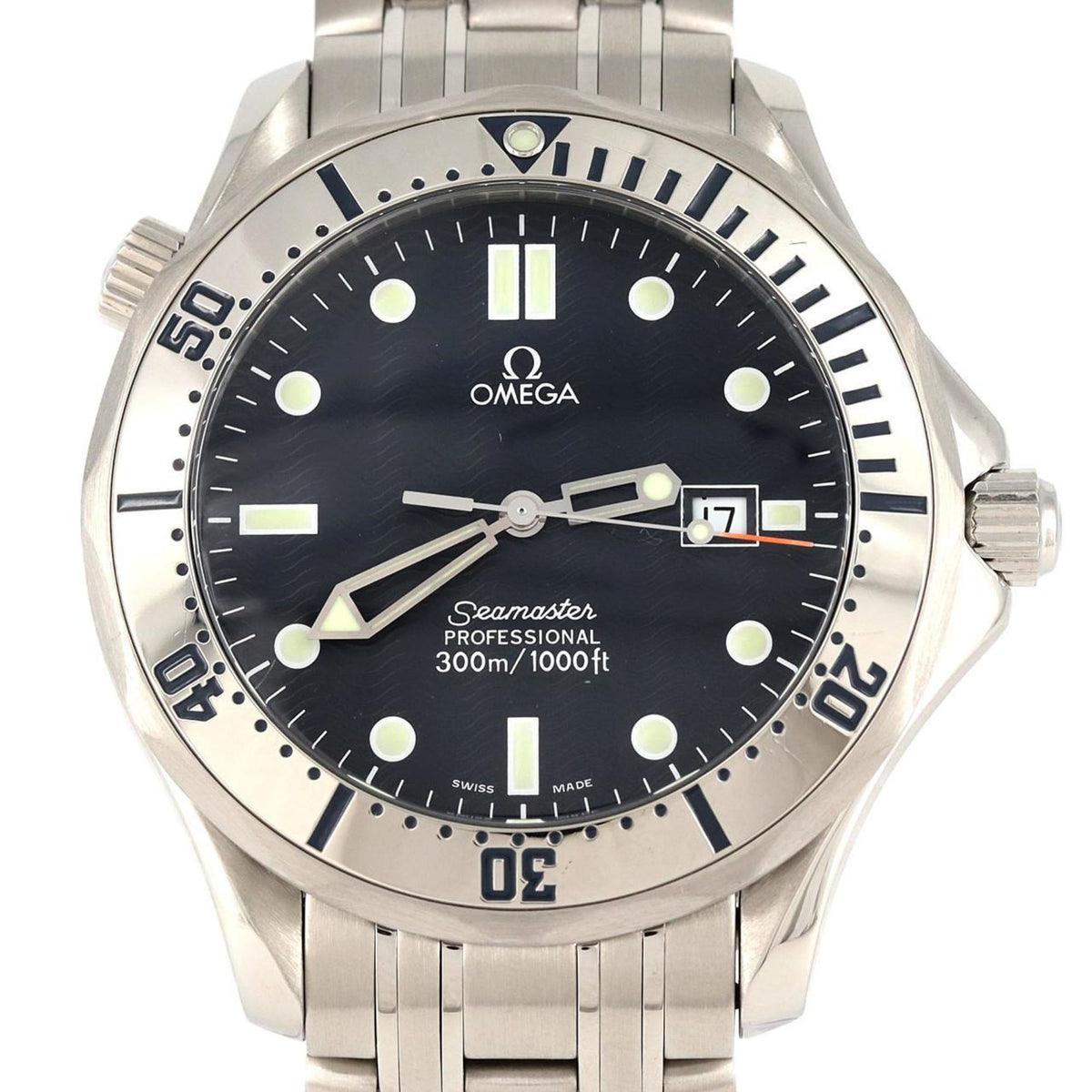 Pre-Owned Omega Seamaster Pro 2261.80 SS Quartz Watch