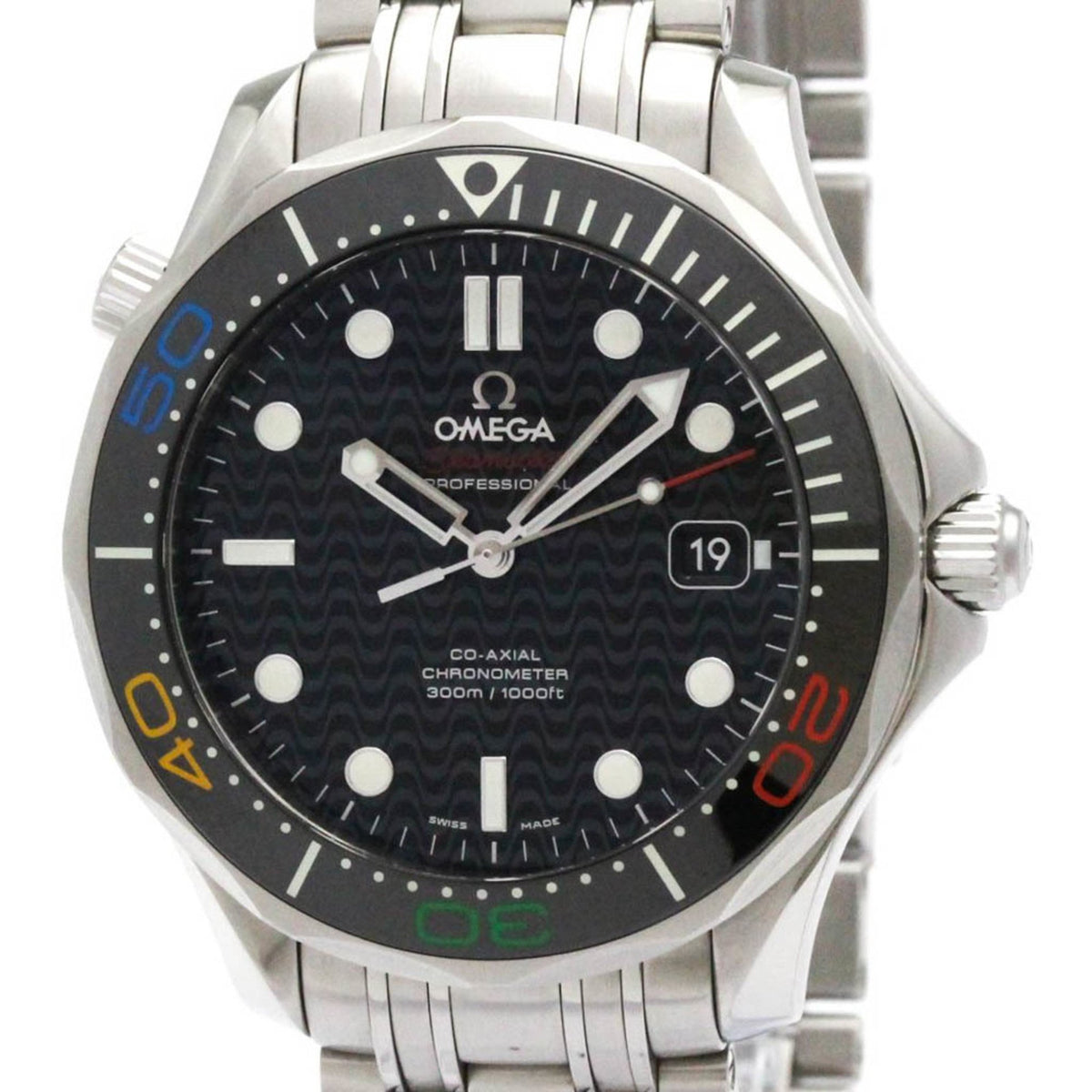Pre-Owned OMEGA Seamaster Rio Olympic LTD Watch 522.30.41.20.01.001 Polished