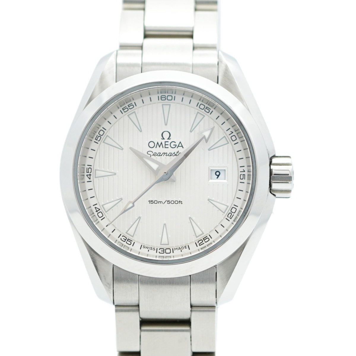Pre-Owned Omega Seamaster 231.10.30.60.02.001 Silver Dial Women's Watch