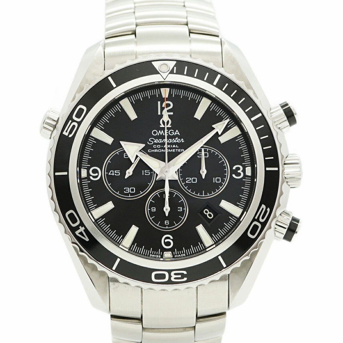 Pre-Owned Omega Seamaster 2210.50 Black Dial Men's Watch