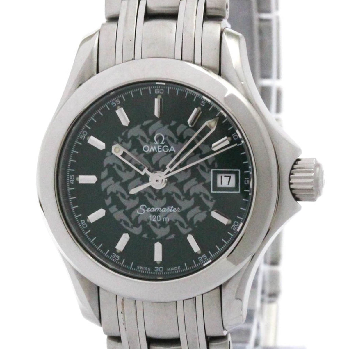 Pre-Owned OMEGA Seamaster 120M Jacques Mayol LTD Edition Watch 2586.70 Polished