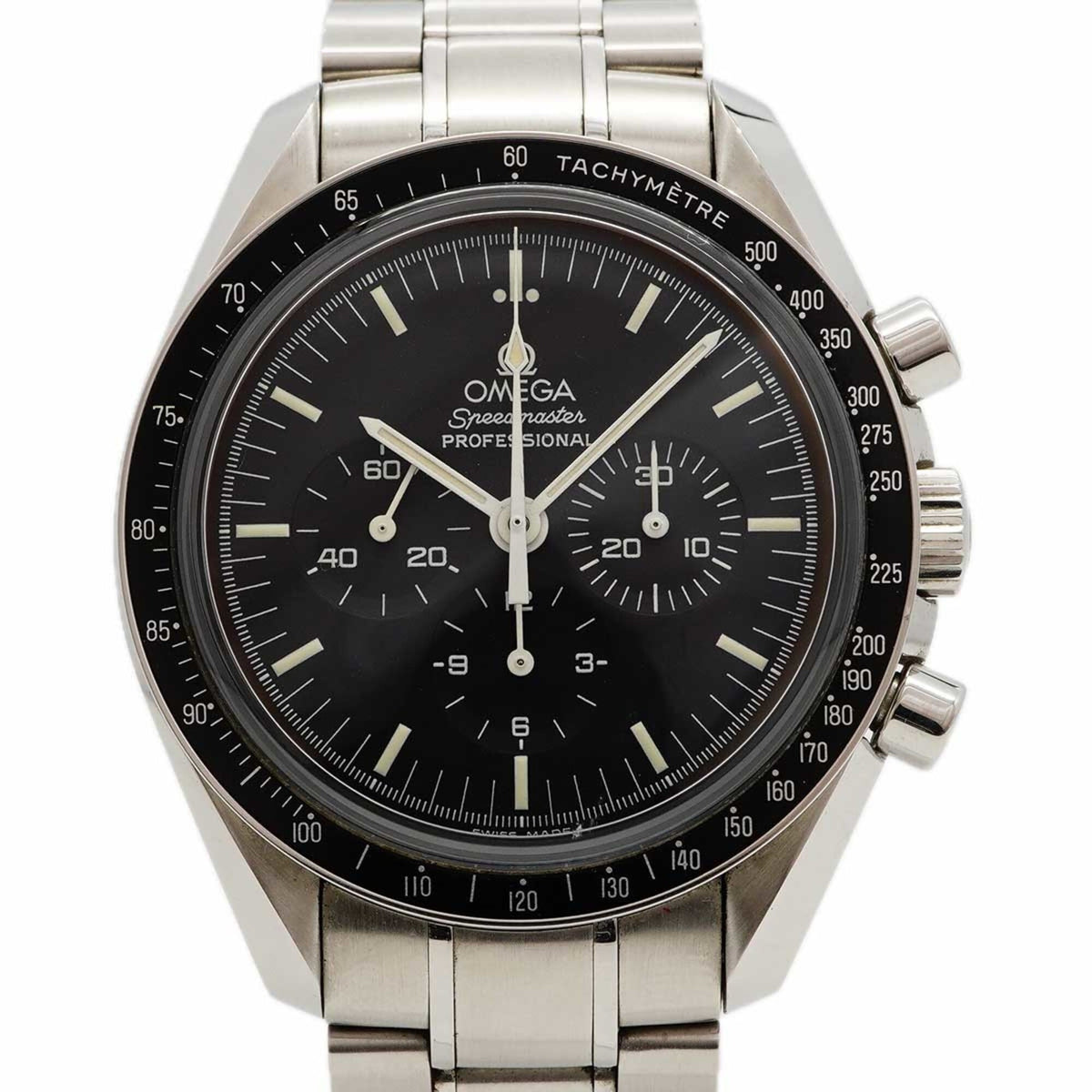 Pre-Owned Omega Speedmaster 3573.50 Black Dial Men's Watch