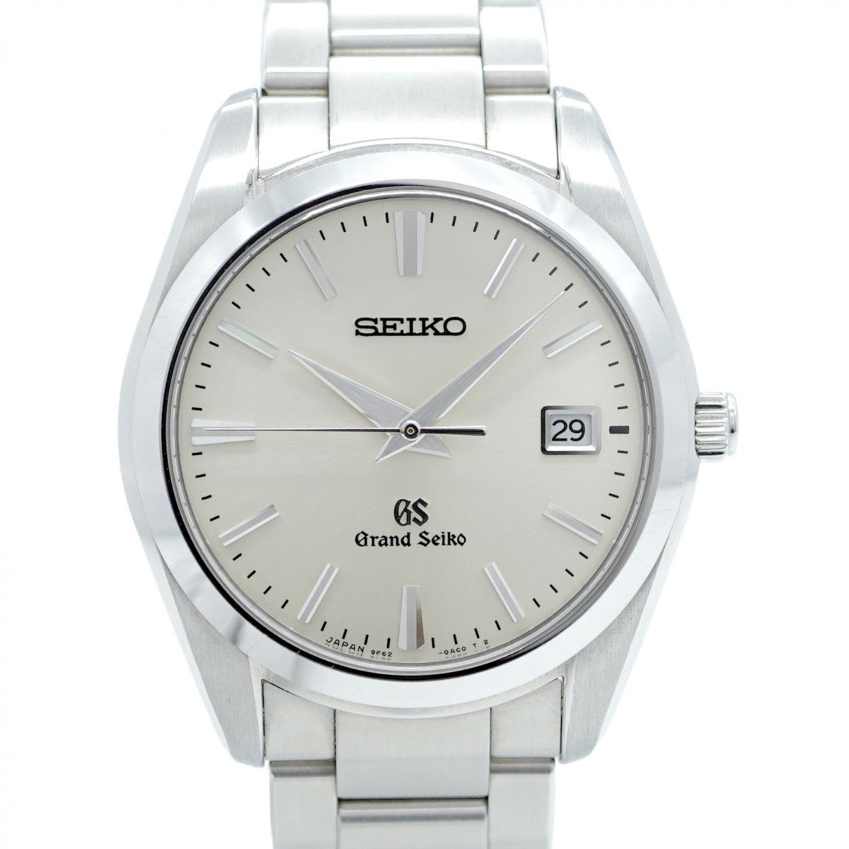 Montre Seiko Grand 9F62-0AB0 d'occasion pour homme avec cadran doré 