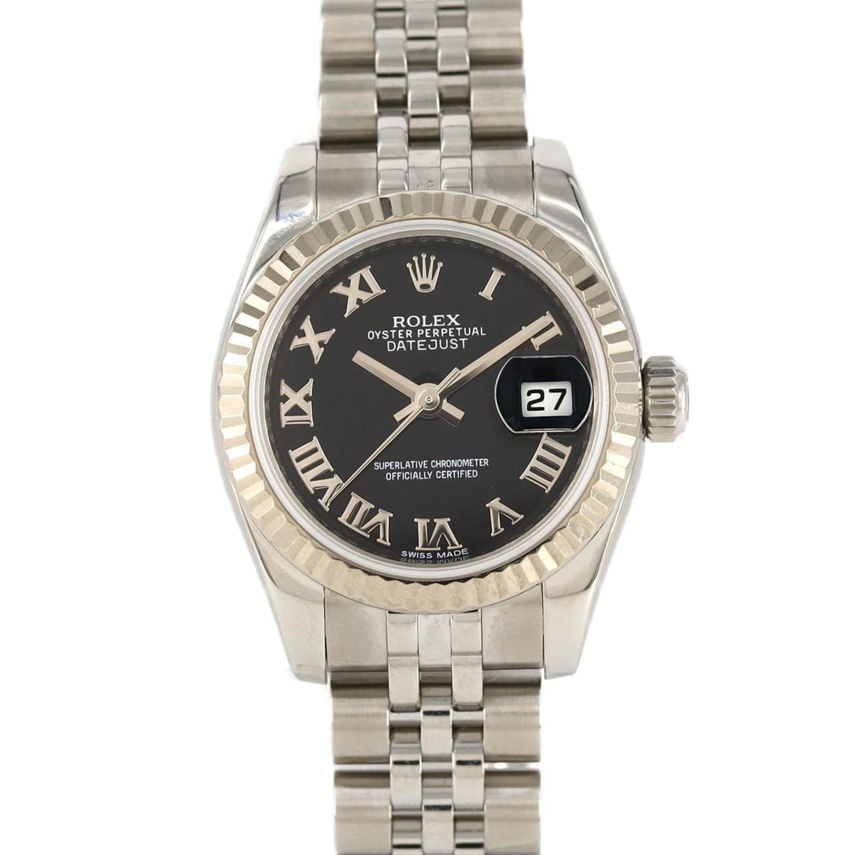 Pre-Owned Rolex Datejust 179174 SSxWG Automatic Watch G Serial