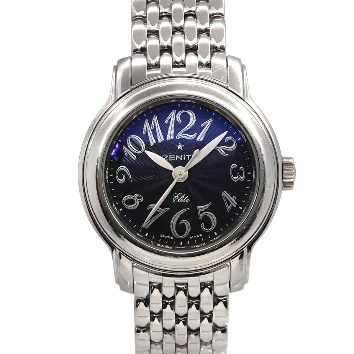 Pre-Owned Zenith ZENITH Chronomaster Baby Star Elite 03 1220 67 Ladies Watch Black Automatic