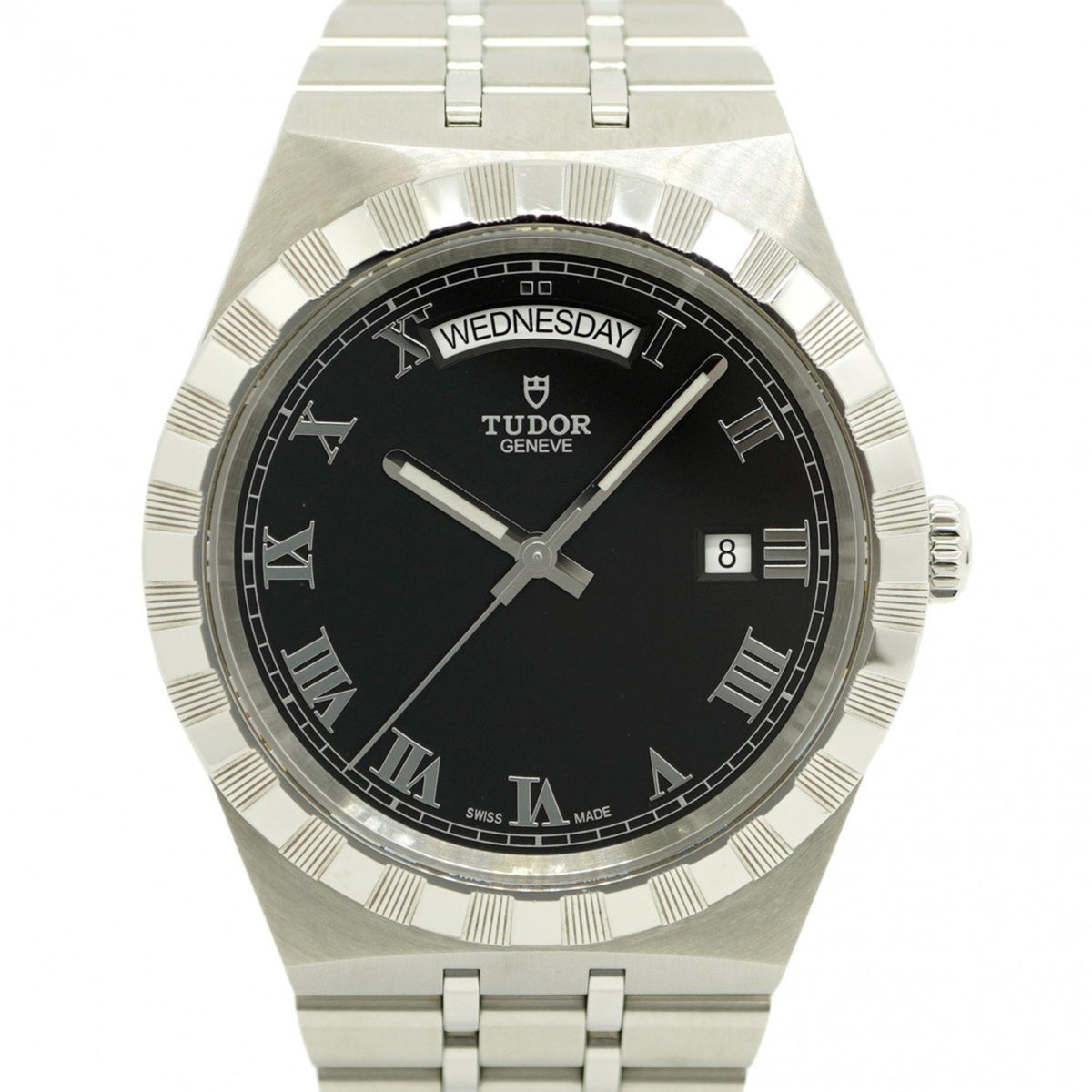 Pre-Owned Tudor Royal 28600 Black Dial Men's Watch