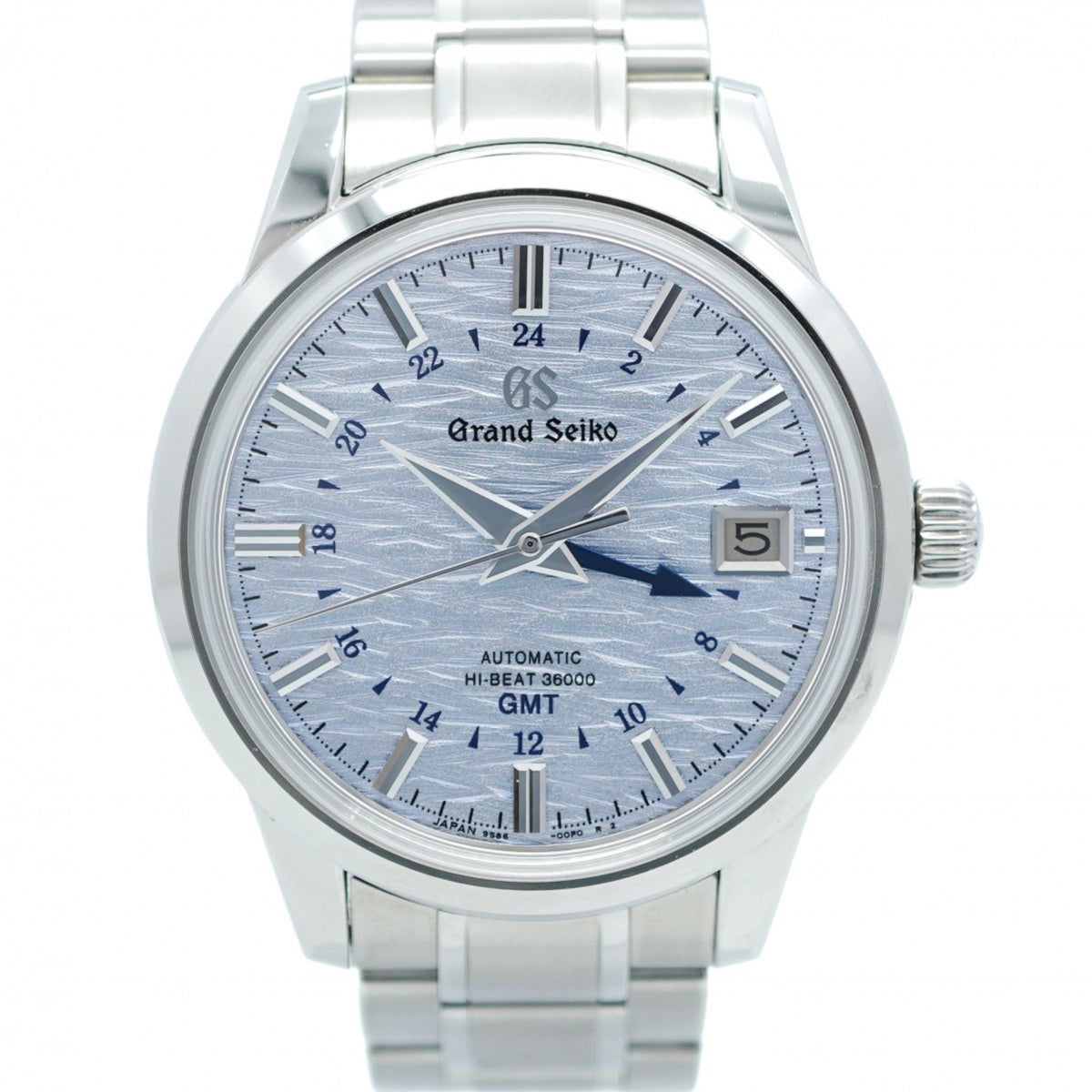 Pre-Owned Seiko Grand 9S86-00N0 Silver Dial Watch Men's