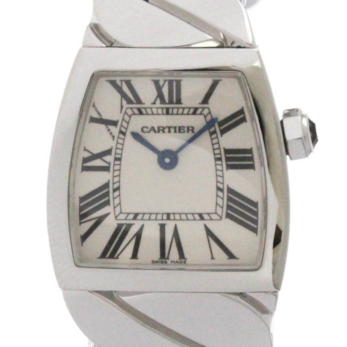 Pre-Owned CARTIER La Dona Steel Quartz Ladies Watch W660012I Polished