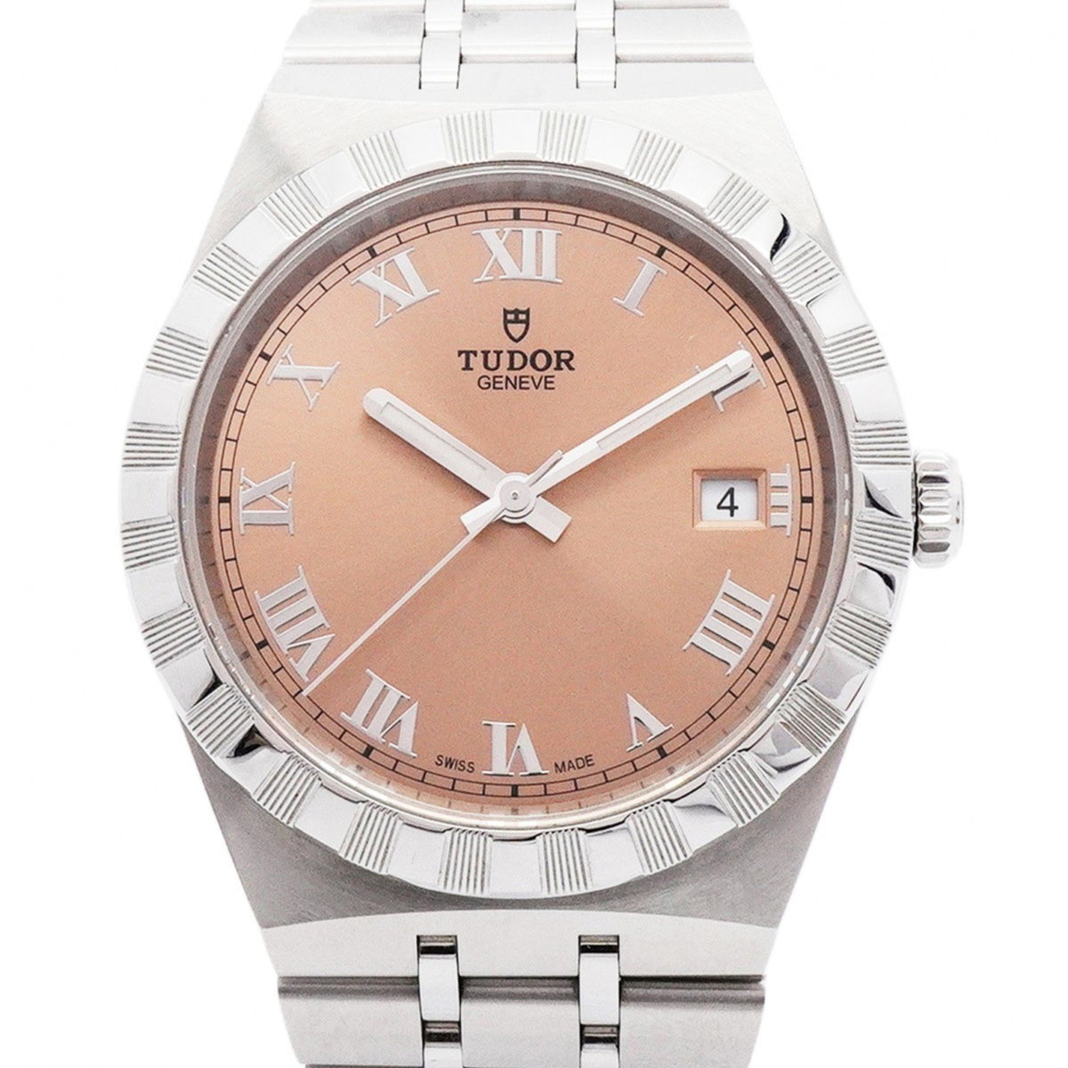 Pre-Owned Tudor Royal 28500 Orange Dial Men's Watch