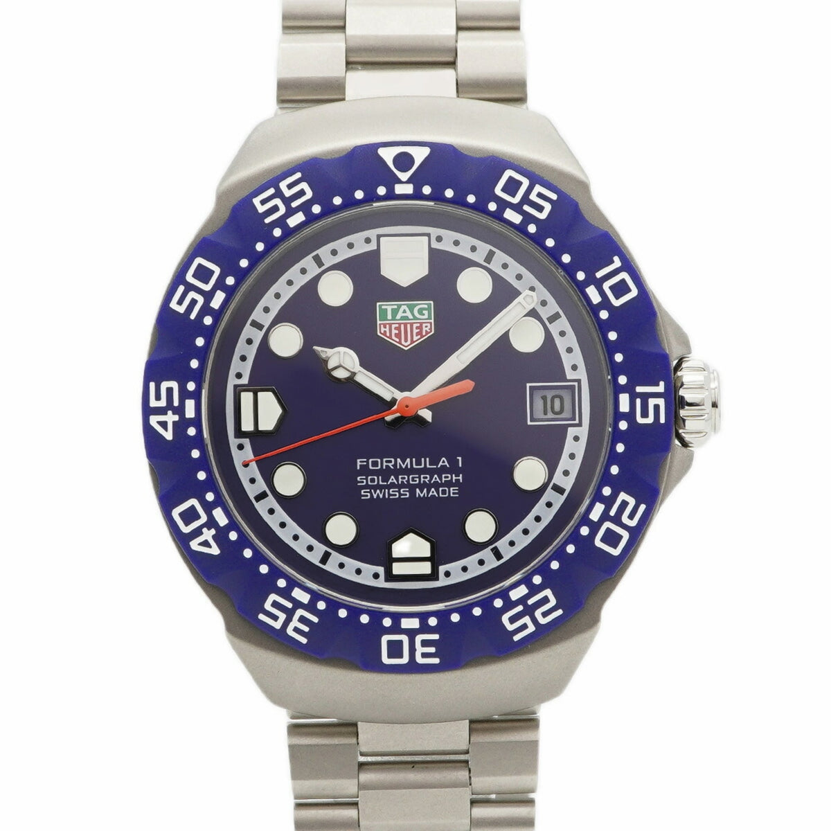 Pre-Owned TAG Heuer Formula 1 WBY1112 Blue Dial Men's Watch