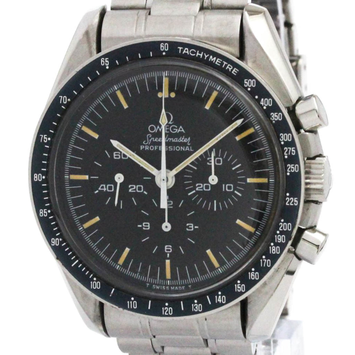 Pre-Owned OMEGA Speedmaster Professional 4th Model Brown Dial Men Watch 145.022 Polished