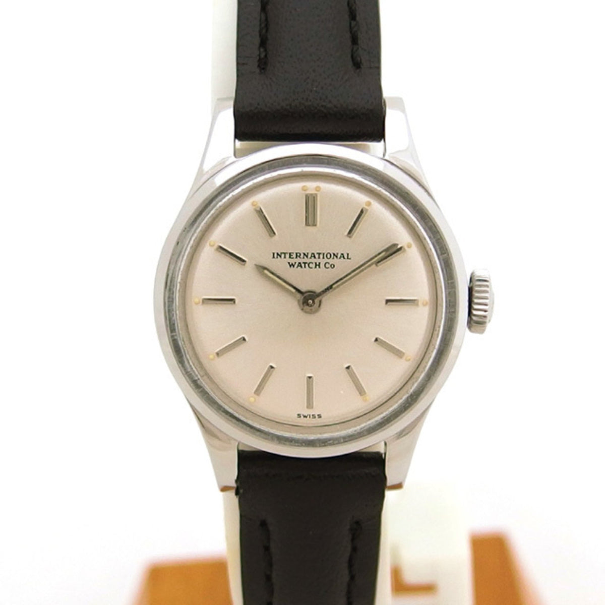 Pre-Owned IWC Round case Ladies watch Hand-wound 20191112