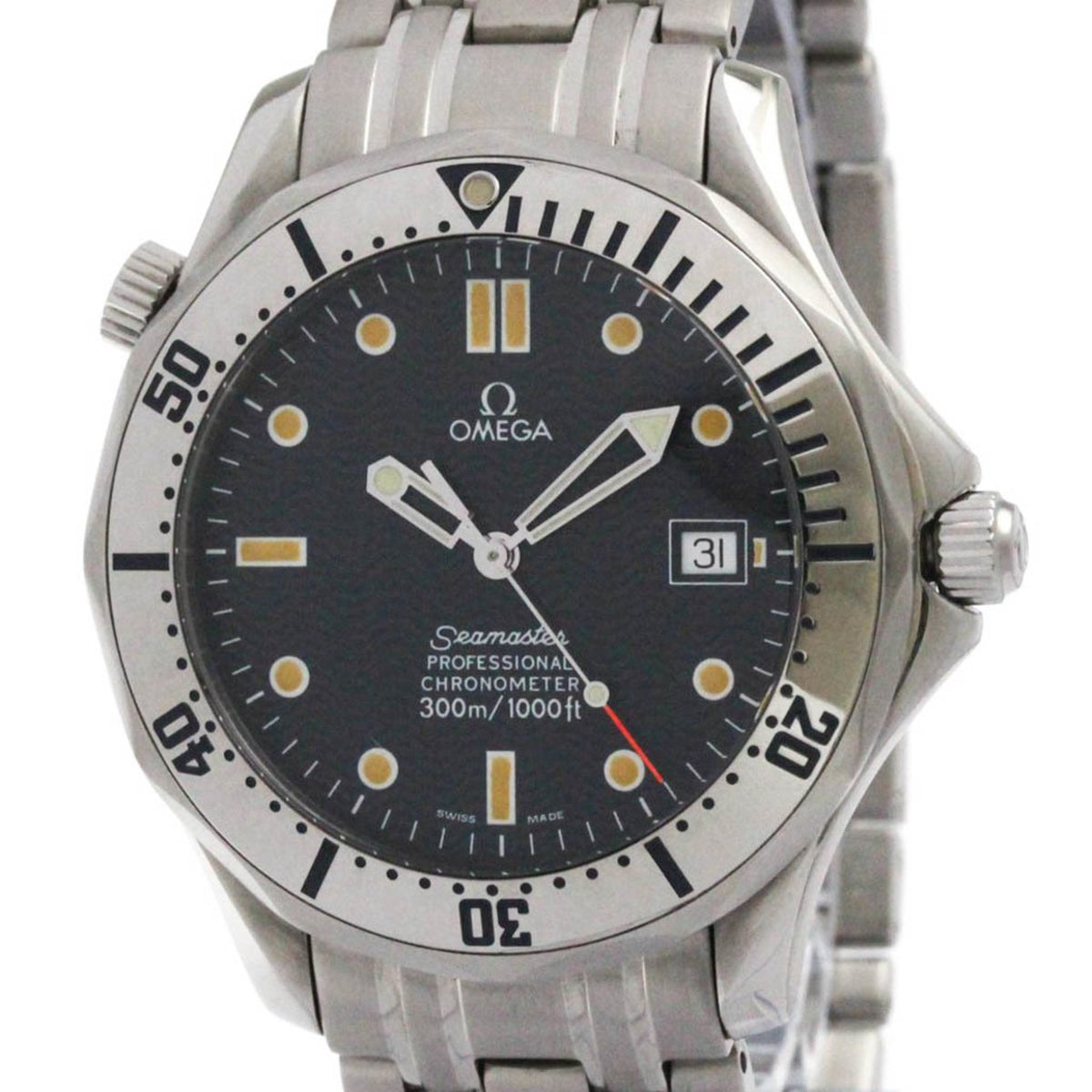 Pre-Owned OMEGA Seamaster Professional 300M Automatic Mens Watch 2532.80 Polished