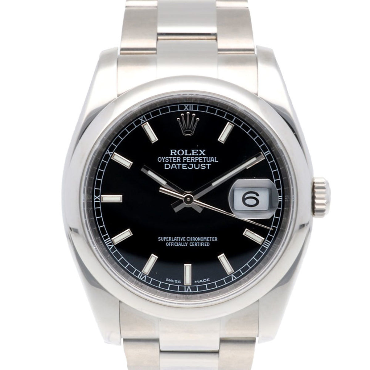 Pre-Owned Rolex Datejust Oyster Perpetual Watch Stainless Steel 11620 Automatic Men's ROLEX Z Series 2006 Model