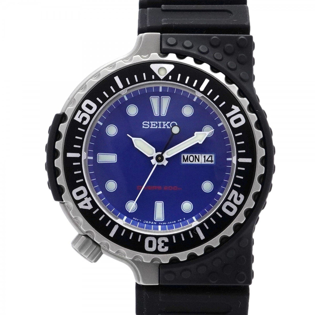 Pre-Owned Seiko Prospex 7N36-0AG0 Blue Dial Men's Watch