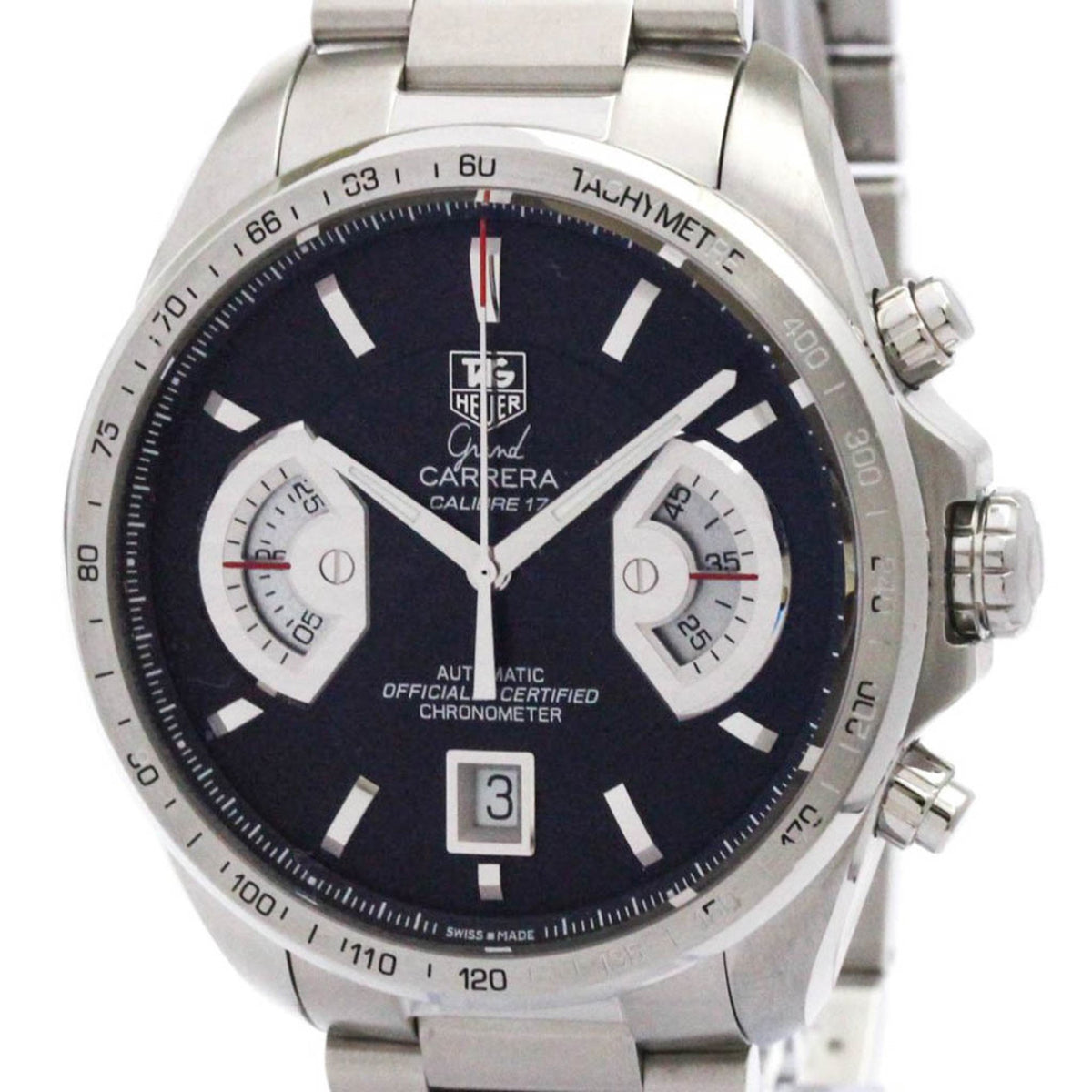 Pre-Owned TAG HEUER Grand Carrera Calibre 17 RS Automatic Watch CAV511A